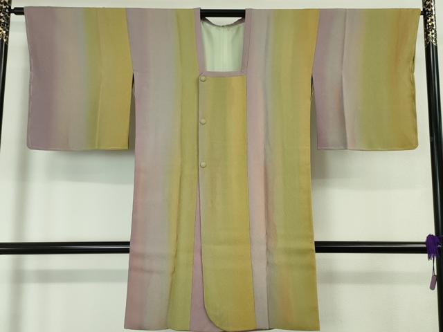 平和屋本店■極上　道行コート　ロング丈　間道　暈し染め　逸品　未使用　DZAA5915kh5