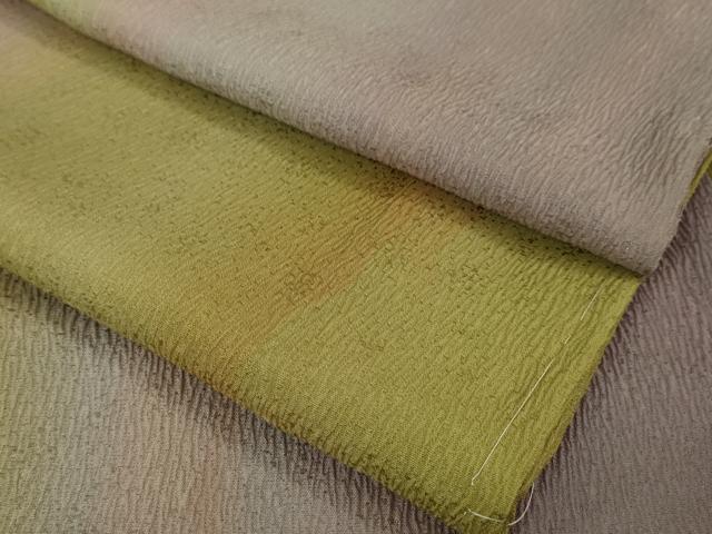 平和屋本店■極上　道行コート　ロング丈　間道　暈し染め　逸品　未使用　DZAA5915kh5