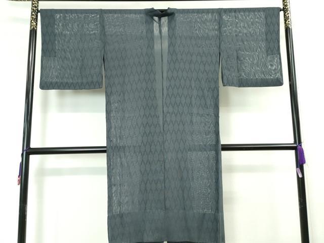 平和屋本店□極上 道中着 スリーシーズン 春夏秋 塵除け ロング丈