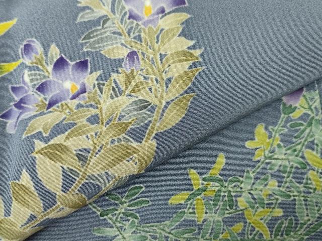 平和屋本店□極上 本加賀友禅作家 近藤京華 訪問着 花丸文 紅