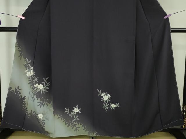 平和屋着物○訪問着 絵夢工房 枝垂れ花 道長吉祥花文 金彩 正絹