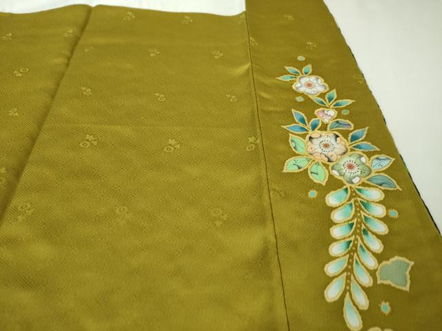 平和屋着物○訪問着 駒刺繍 花宝尽くし 暈し染め 金彩 正絹 逸品
