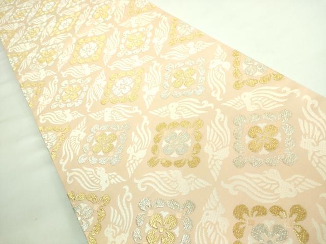 平和屋本店□極上 俵屋 人間国宝 喜多川平朗 有職織物 六通柄