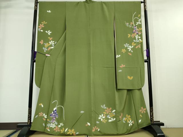 平和屋本店□極上 世界的人形師 辻村寿三郎 ジュサブロー 振袖・長襦袢