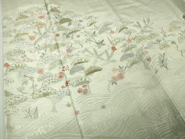 平和屋本店□極上 中国三大刺繍 スワトウ刺繍 汕頭刺繍 総刺繍 訪問