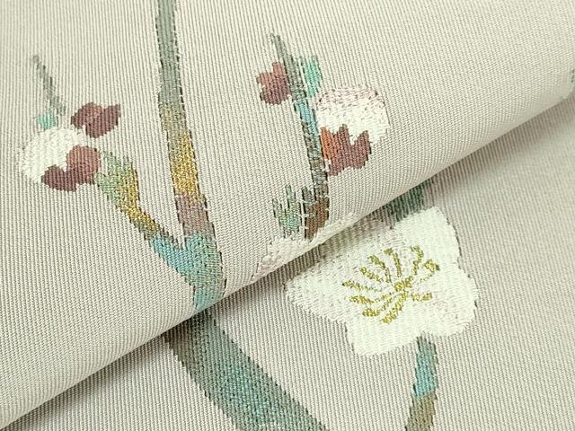 平和屋本店□極上 西陣 川島織物 爪掻き本綴れ 八寸名古屋帯