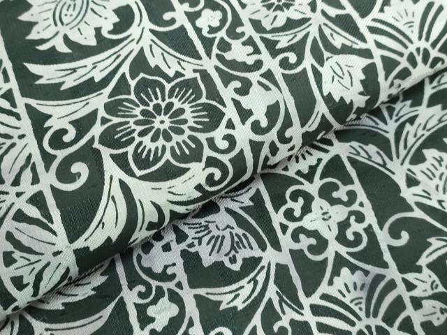 専用帯3888 3896 二点セット ●白山工房 石川県指定無形文化財 牛首紬 平和屋本店□極上 石川県指定無形文化財 牛首紬 白山工房 手織り