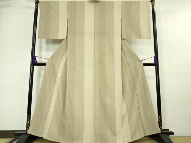 平和屋本店□極上 洗える最高級着物 ＜英＞はなぶさ謹製 小紋 小花文 象牙