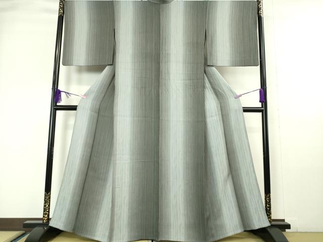 平和屋本店■極上　小紋　単衣　間道　逸品　DZAA6382kh5