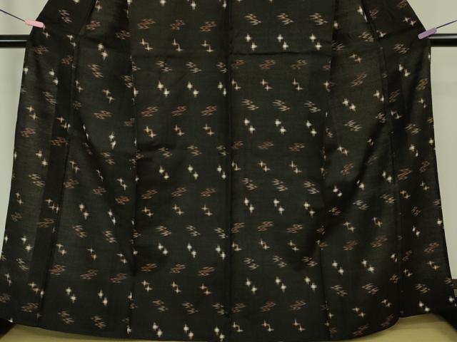 平和屋本店□極上 国指定重要無形文化財 本場久米島紬 手織