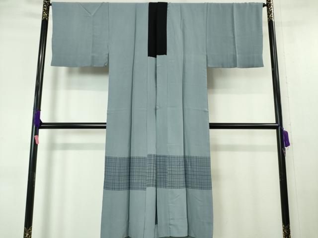 平和屋本店□極上 男性 本場大島紬 アンサンブル 長羽織・長襦袢(袷) 3