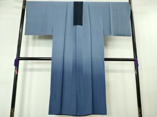 平和屋本店□極上 男性 紬 アンサンブル キングサイズ 長羽織・長襦袢