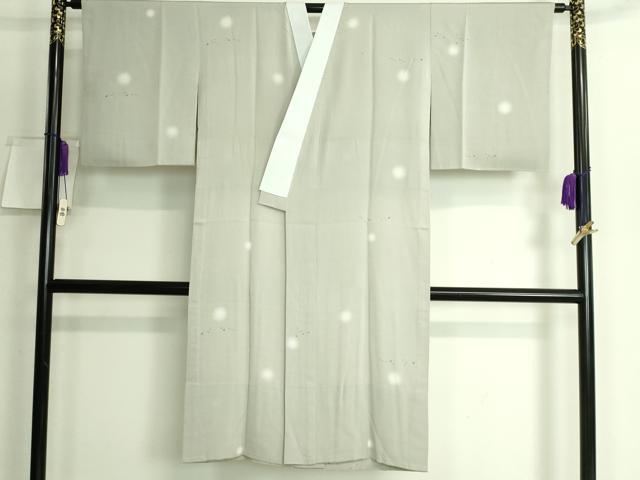 平和屋本店■上質な長襦袢　無双仕立て　箔散らし　べにばな染　蛍暈し　逸品　DZAA6479kh5