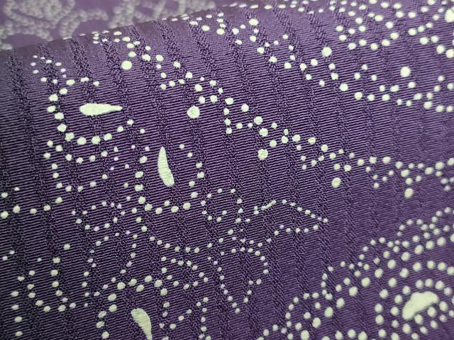 平和屋本店□極上 全通柄袋帯 印傳 正倉院花文