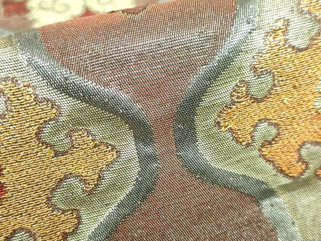 平和屋本店□極上 創業280年 誉田屋源兵衛 六通柄袋帯 花菱文 金銀糸