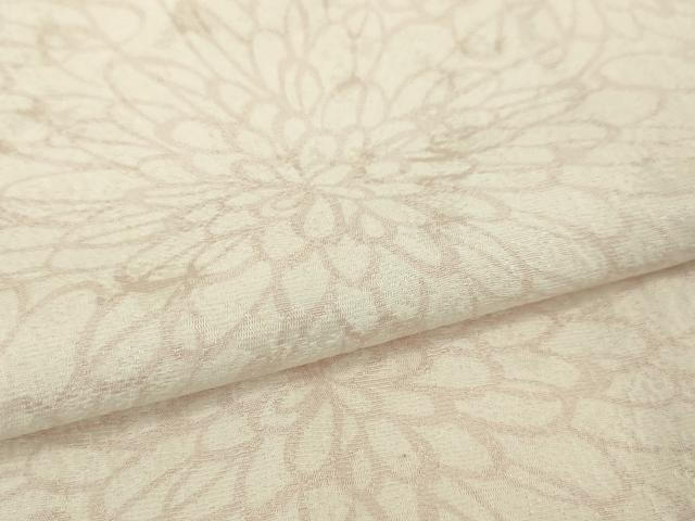 平和屋本店□極上 道行コート 単衣 ロング丈 花尽くし 逸品 DZAA6552kh5