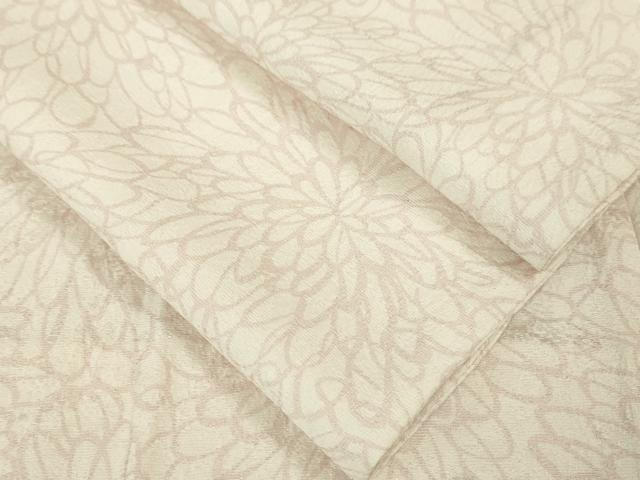 平和屋本店■極上　道行コート　単衣　ロング丈　花尽くし　逸品　DZAA6552kh5