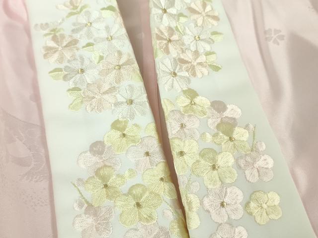 平和屋本店□極上 振袖・長襦袢(無双仕立て・半衿刺繍)セット 辻が花 暈し