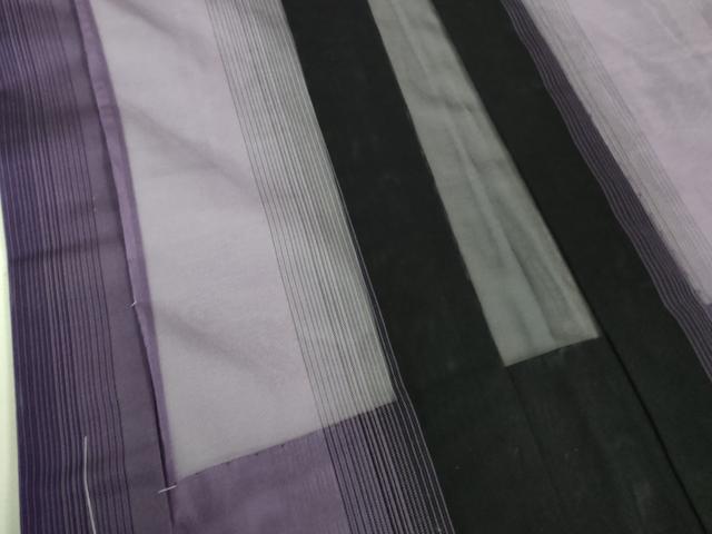 平和屋本店□極上 長羽織 スリーシーズン 春夏秋 塵除け 紗 暈し染め