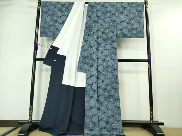 平和屋本店□極上 重要無形文化財 人間国宝 中村勇二郎 江戸小紋