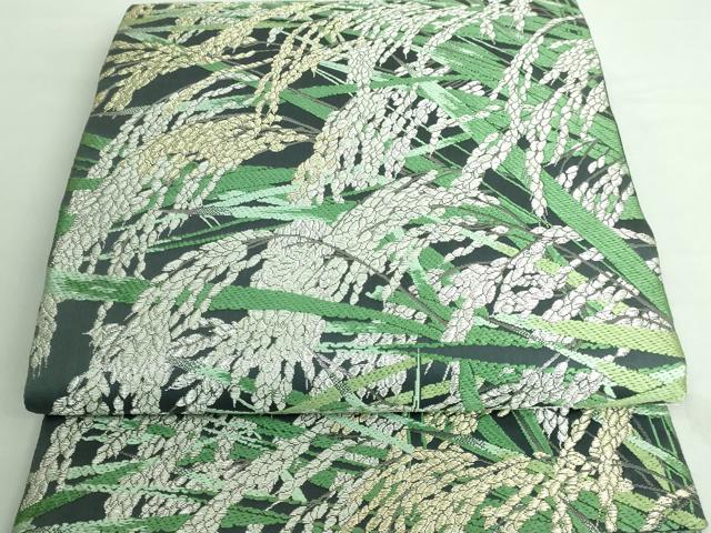 平和屋着物■極上　皇室・伊勢神宮御用　御御帯　山口美術織物　山口弘躬　太鼓柄袋帯　天恵豊穣文　金銀糸　逸品　DZAA6782kh5