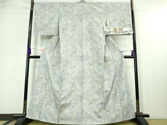 平和屋本店■極上　都喜ヱ門　本場大島紬　白大島　藤白泥　ビクトリア宮殿　藤絹織物謹製　やまと誂製　証紙付き　逸品　DZAA6865kh5 平和屋本店□極上 都喜ヱ門 本場大島紬 白大島 藤白泥 ビクトリア宮殿