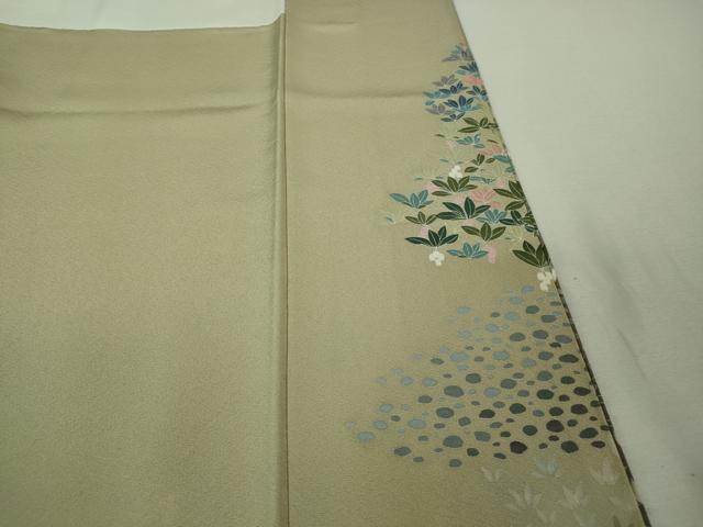 平和屋着物□極上 十日町 加賀草木友禅の第一人者 田村哲彦