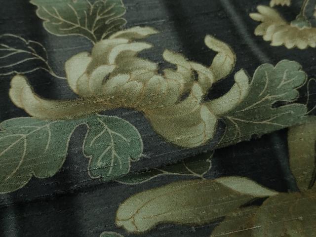 平和屋着物▽極上　撫松庵　小紋　単衣　乱菊　逸品　DZAA6941kh5_5
