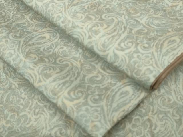 平和屋着物■極上　小紋　ペイズリー柄　逸品　DZAA6942kh5