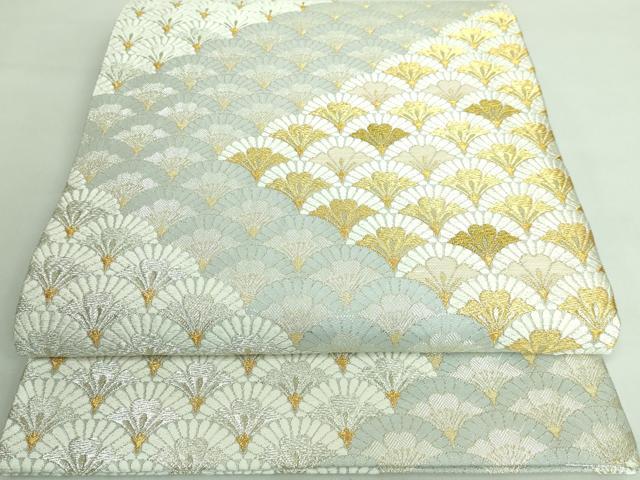 平和屋着物■極上　六通柄袋帯　唐織　秀花雅翔文　金銀糸　逸品　DZAA6955kh5