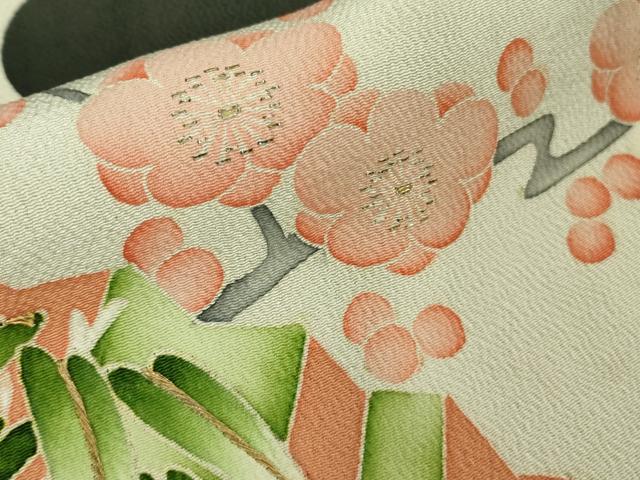 平和屋本店□極上 アンティーク 大正ロマン お引きずり・お引き摺り 黒