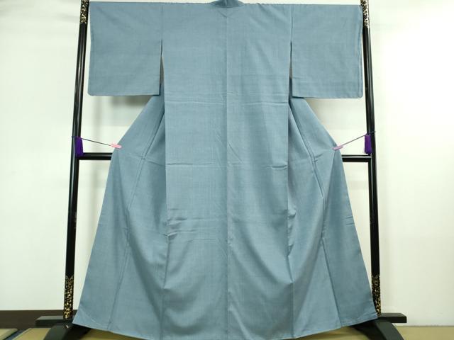 平和屋着物○本場結城紬 重要無形文化財 100亀甲 流水花籬文