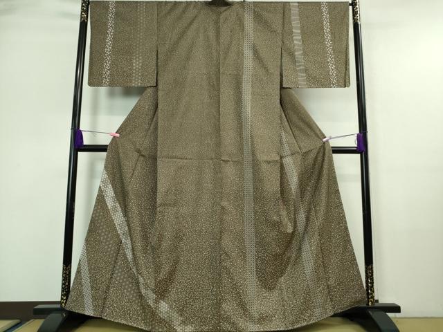 平和屋着物■極上　本場染大島紬　訪問着　名物裂　さが美扱い　逸品　未使用　DZAA7131kh5