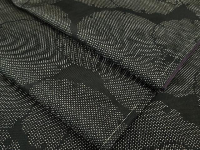 平和屋着物■極上　本場大島紬　7マルキ　雪輪重ね　逸品　未使用　DZAA7140kh5