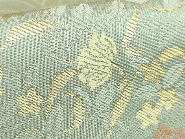 平和屋着物□極上 西陣織 陰山織物謹製 箔屋清兵衛 六通柄