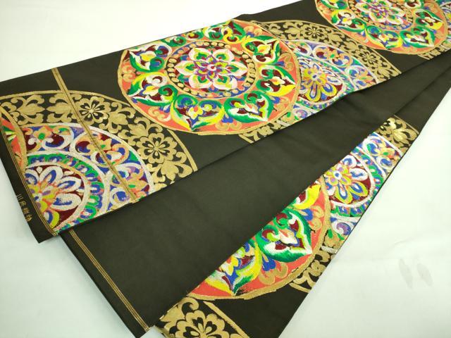 最高級 川島織物 袋帯 銀糸と金糸 七五三 入学式 袋帯 京都 西陣 川島