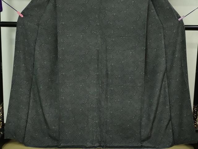 平和屋着物□極上 伝統工芸 伊勢型写 伝統工芸士 喜三郎 江戸小紋