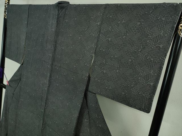 平和屋着物□極上 伝統工芸 伊勢型写 伝統工芸士 喜三郎 江戸小紋