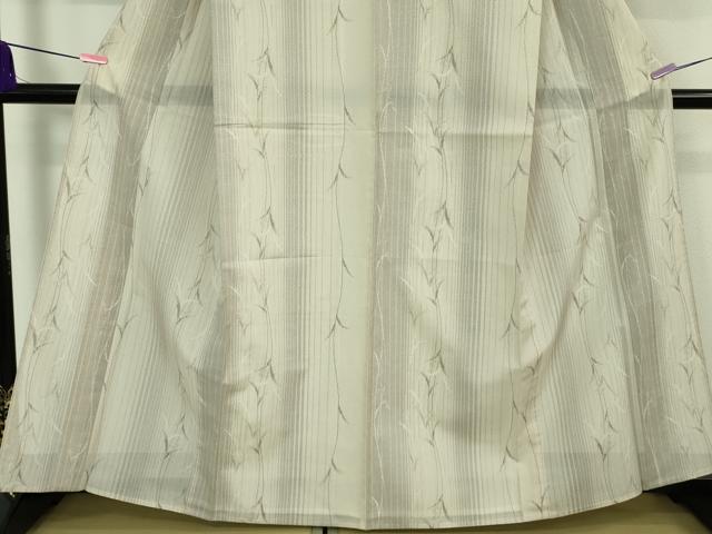 平和屋着物□極上 夏物 本場大島紬 夏大島 枝葉間道 逸品 DZAA7329kh5