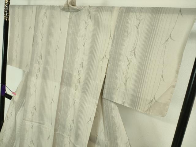 平和屋着物□極上 夏物 本場大島紬 夏大島 枝葉間道 逸品 DZAA7329kh5