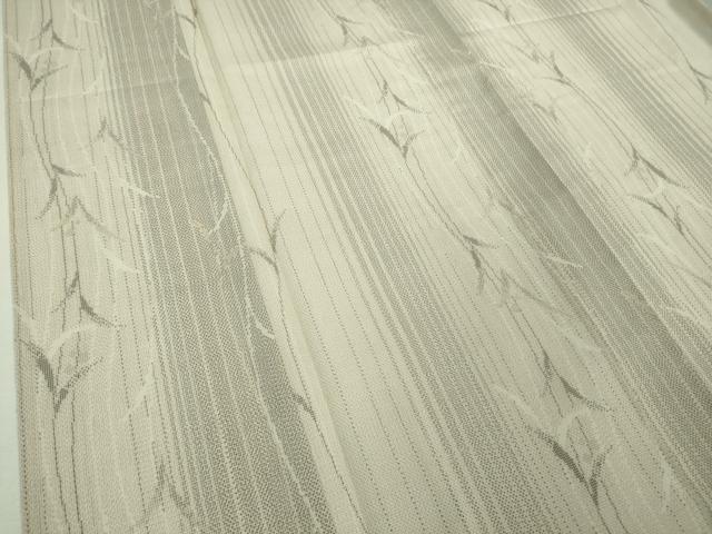 平和屋着物□極上 夏物 本場大島紬 夏大島 枝葉間道 逸品 DZAA7329kh5