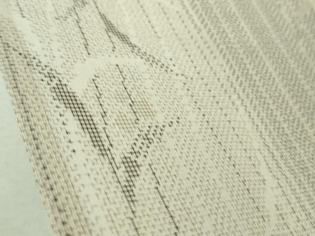 平和屋着物□極上 夏物 本場大島紬 夏大島 枝葉間道 逸品 DZAA7329kh5