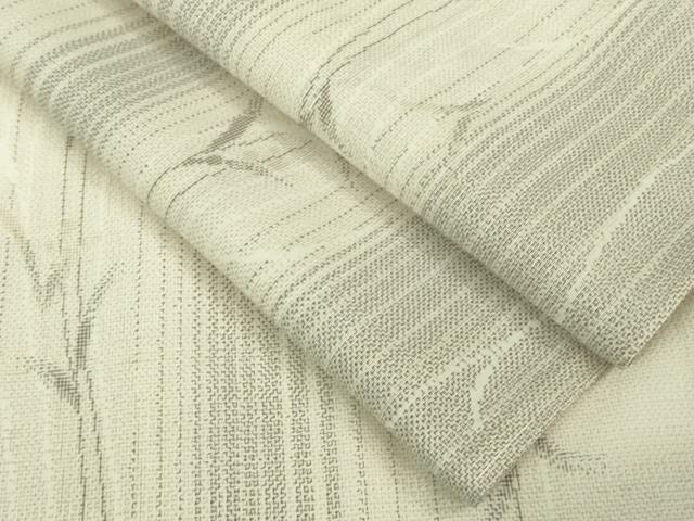 平和屋着物□極上 夏物 本場大島紬 夏大島 枝葉間道 逸品 DZAA7329kh5