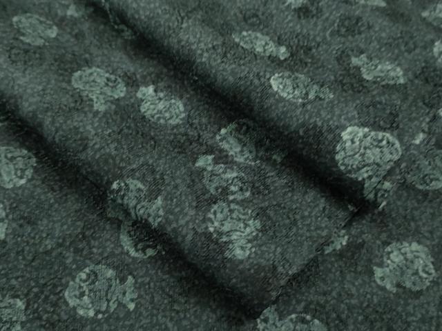 平和屋着物■極上　小紋　単衣　型染　打ち出の小槌　逸品　DZAA7334kh5