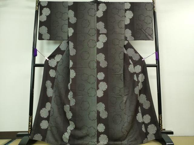 平和屋着物■極上　江戸小紋　訪問着　雪輪文様　行儀　逸品　DZAA7345kh5