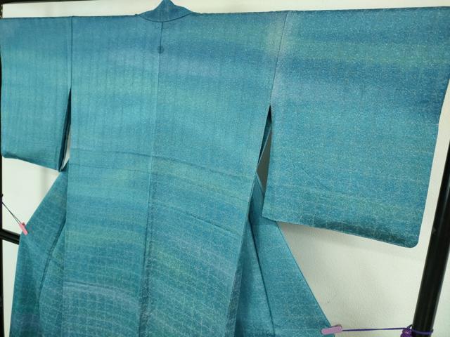 平和屋本店□極上 訪問着 竹紫苑 単衣 暈し染め 金通し