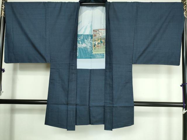 平和屋着物□極上 男性 本場大島紬 アンサンブル 100亀甲 総詰め 逸品