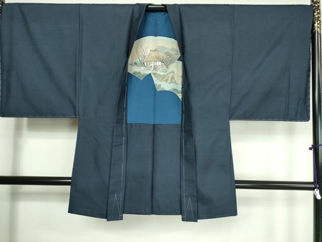 平和屋着物○男性 本場大島紬 アンサンブル 本武特製謹製 証紙付き  