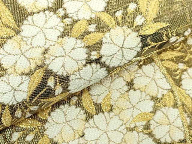 平和屋着物□極上 銀座きしや 佐賀錦 六通柄袋帯 唐織