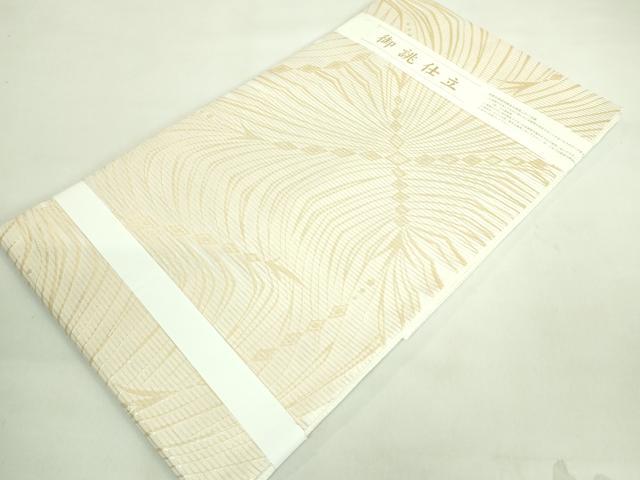 平和屋着物■極上　夏物　西陣　佐々木染織謹製　九寸名古屋帯　抽象文様　金糸　証紙付き　逸品　未使用　DZAA7511kh5_5